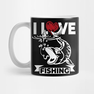 I Love Fishing Mug